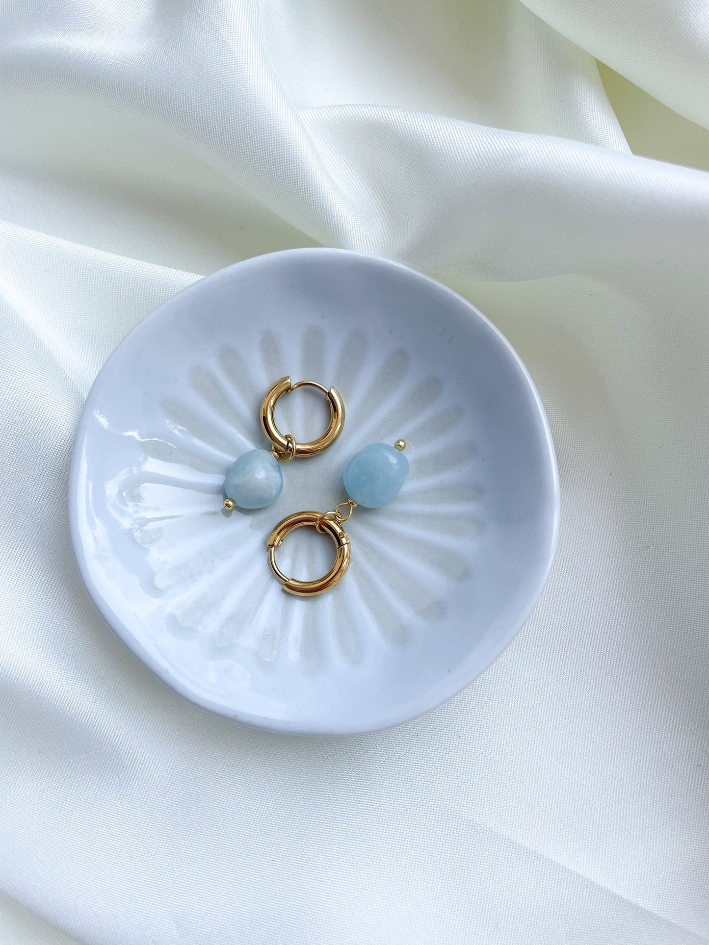 Aquamarine earrings