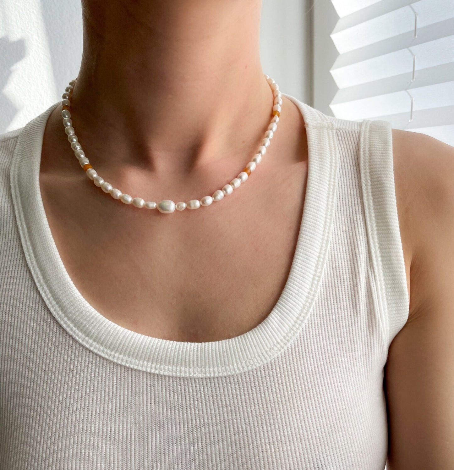 Frida pearl necklace